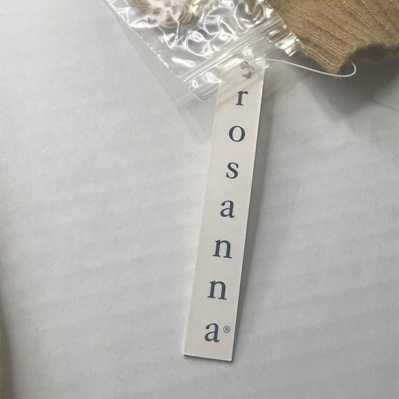 Rosanna Women's Sweater Turtle Neck Size Small Tan New With Tags - Picture 3 of 12